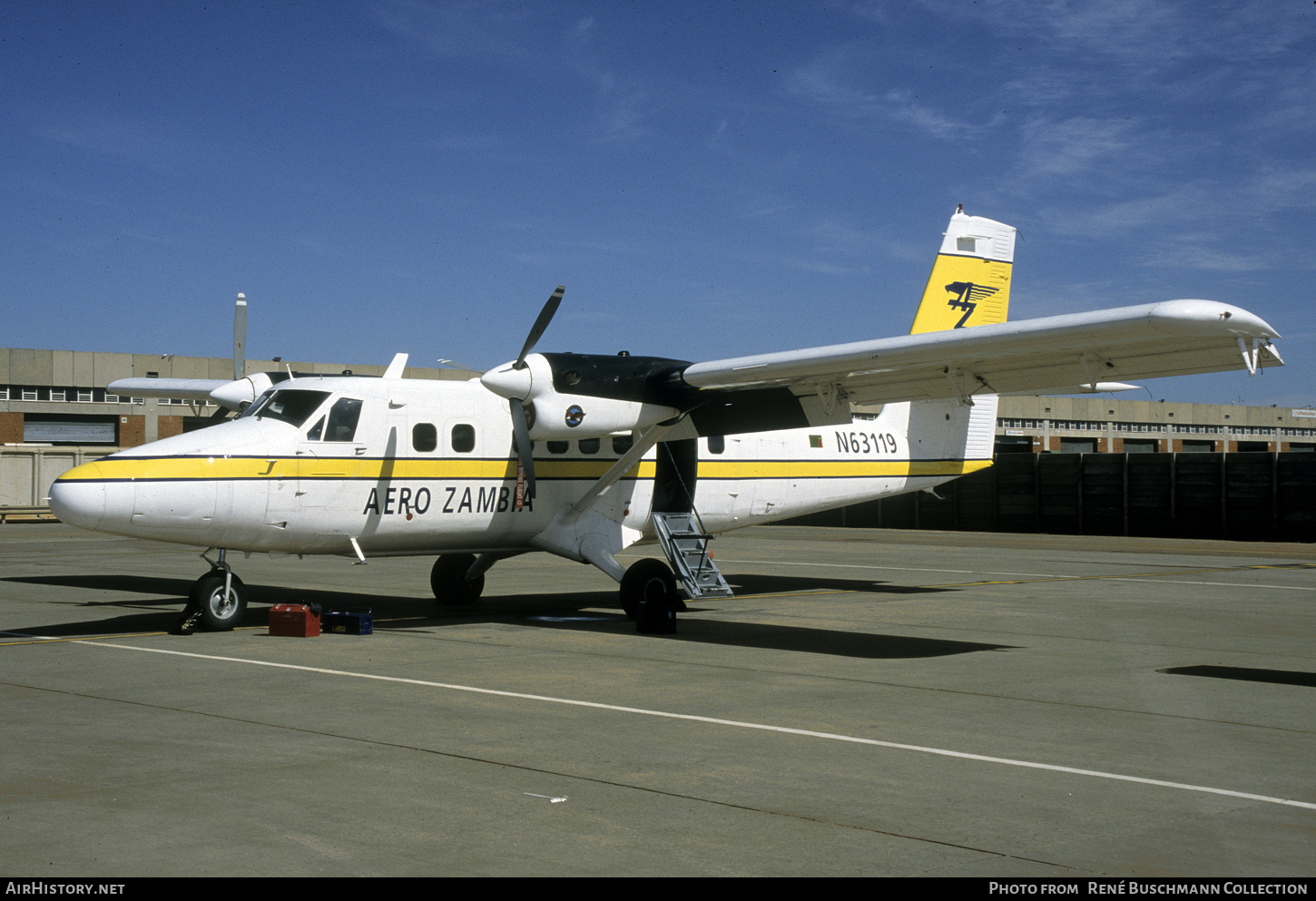 Aircraft Photo of N63119 | De Havilland Canada DHC-6-200 Twin Otter | Aero Zambia | AirHistory.net #544592