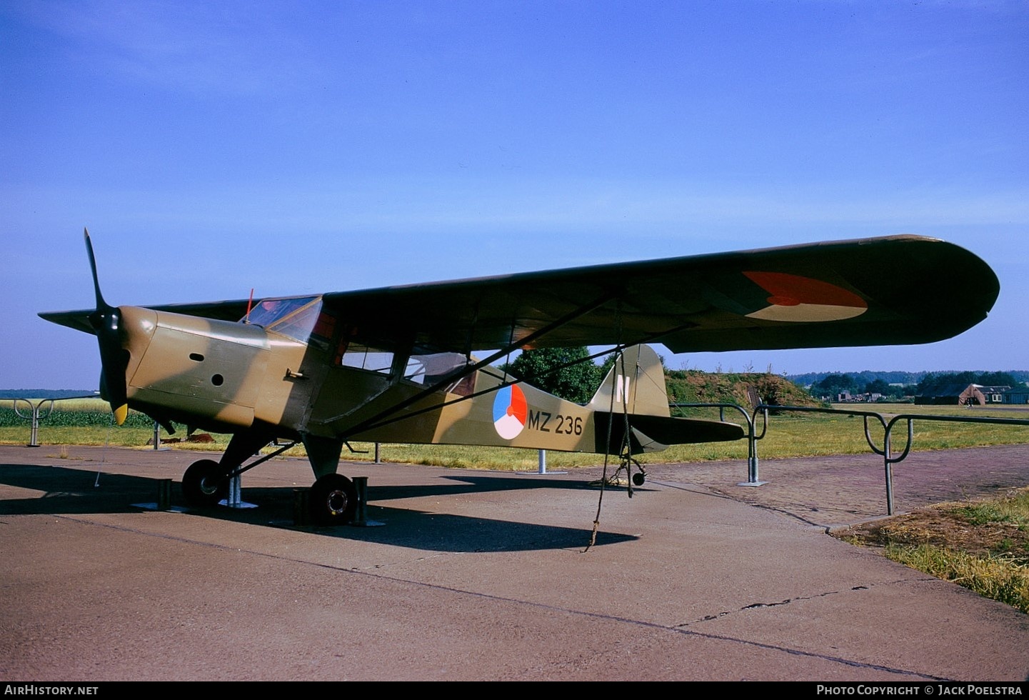 Aircraft Photo of MZ236 | Taylorcraft E Auster Mk3 | Netherlands - Air Force | AirHistory.net #544594