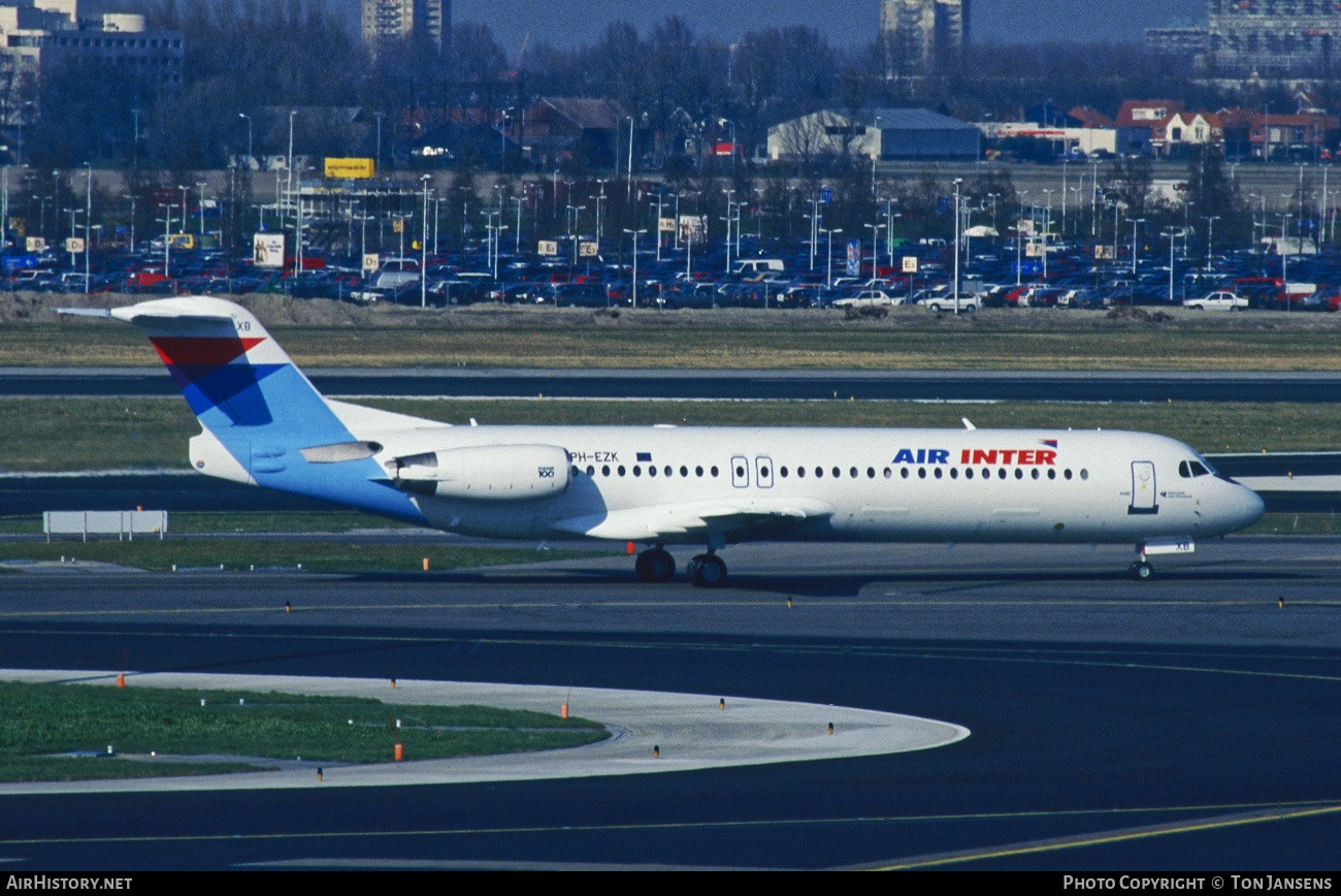 Aircraft Photo of PH-EZK | Fokker 100 (F28-0100) | Air Inter | AirHistory.net #544612