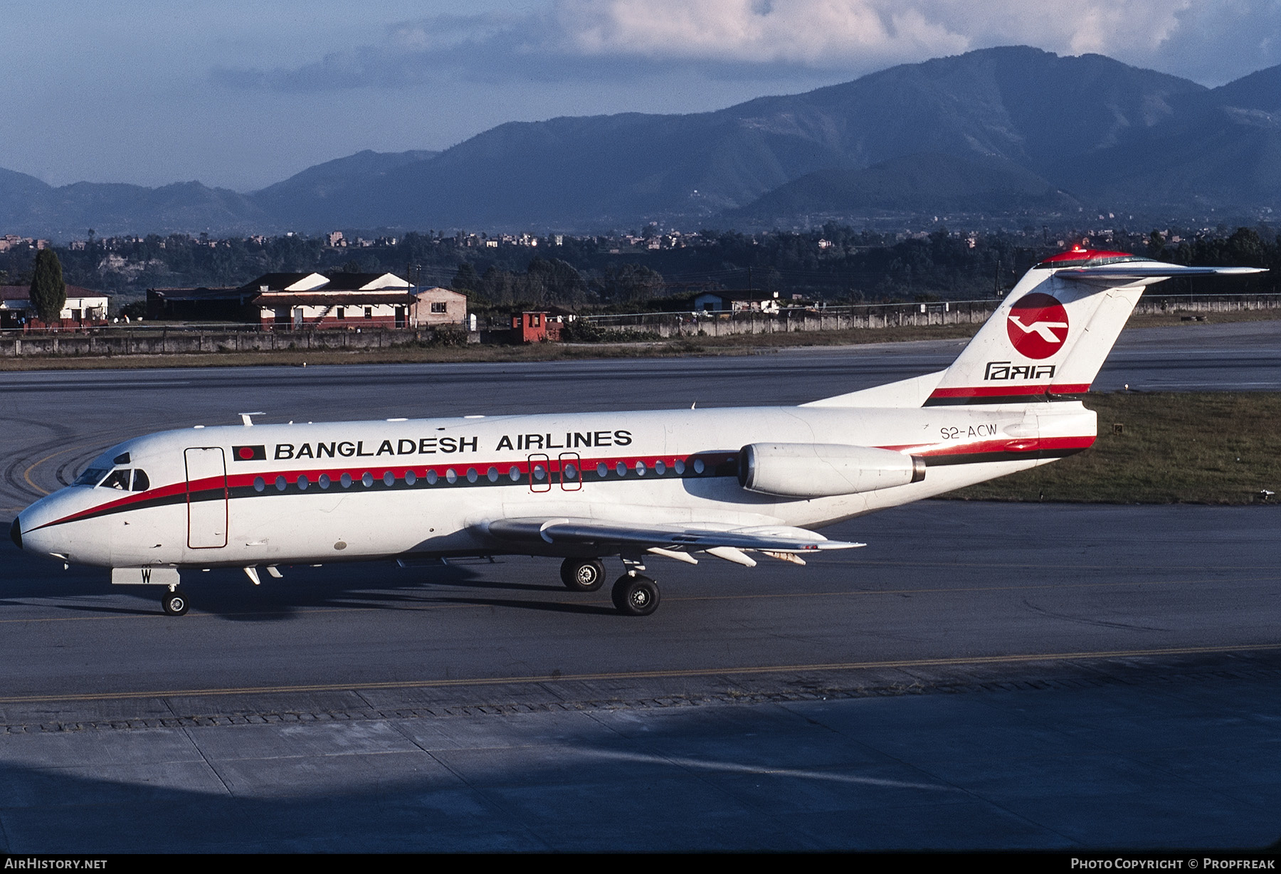 Aircraft Photo of S2-ACW | Fokker F28-4000 Fellowship | Biman Bangladesh Airlines | AirHistory.net #544614