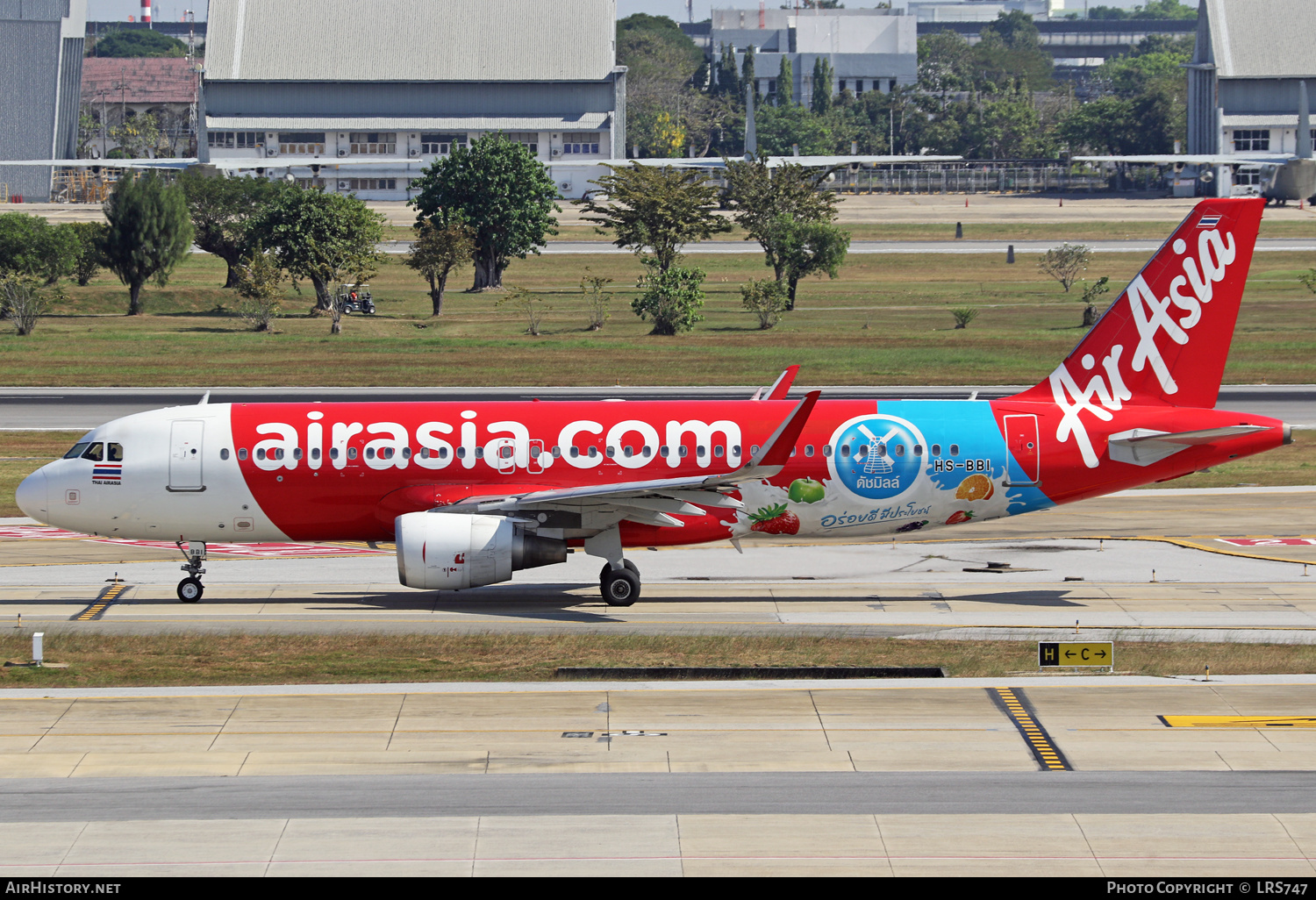 Aircraft Photo of HS-BBI | Airbus A320-216 | AirAsia | AirHistory.net #544626