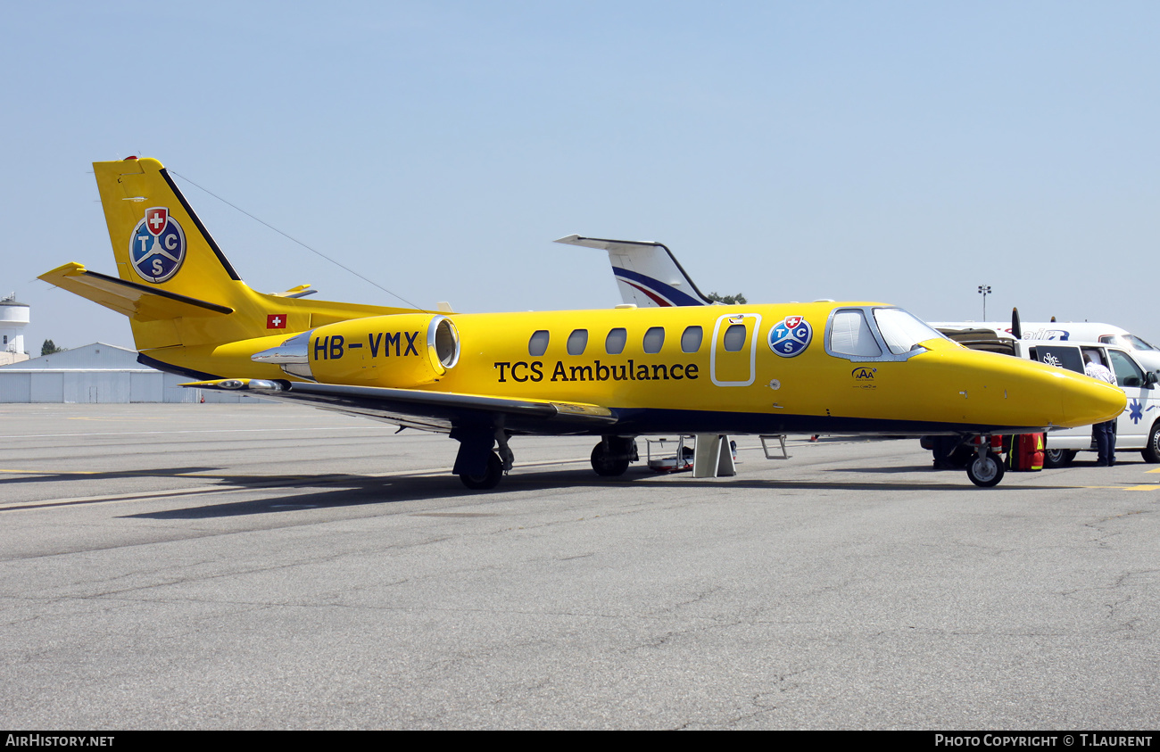 Aircraft Photo of HB-VMX | Cessna 550 Citation Bravo | TCS - Touring Club Schweiz | AirHistory.net #544635