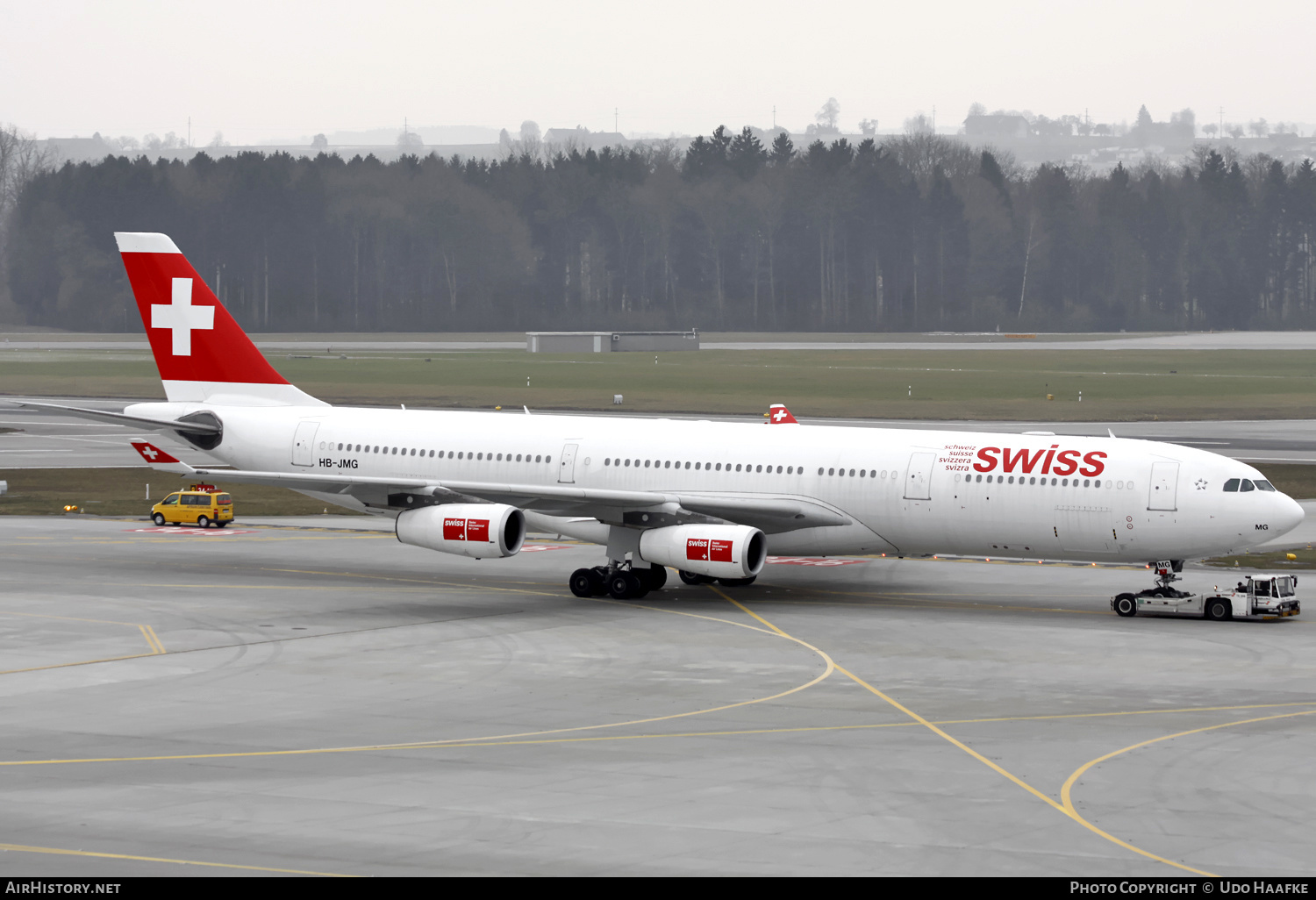 Aircraft Photo of HB-JMG | Airbus A340-313 | Swiss International Air Lines | AirHistory.net #544641