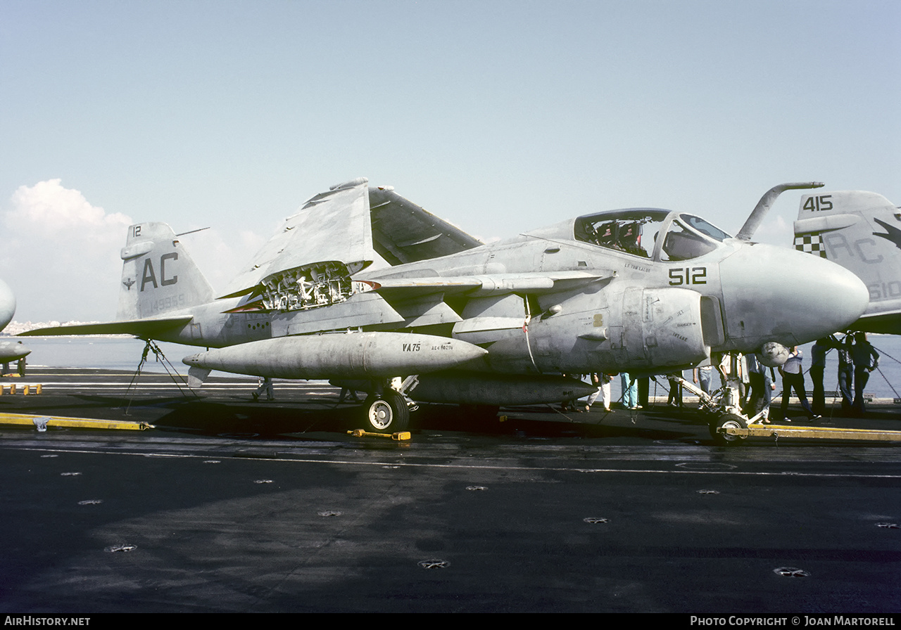 Aircraft Photo of 149955 | Grumman A-6E Intruder | USA - Navy | AirHistory.net #544650