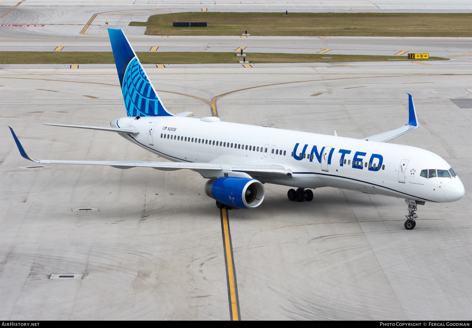 Aircraft Photo of N21108 | Boeing 757-224 | United Airlines | AirHistory.net #544659