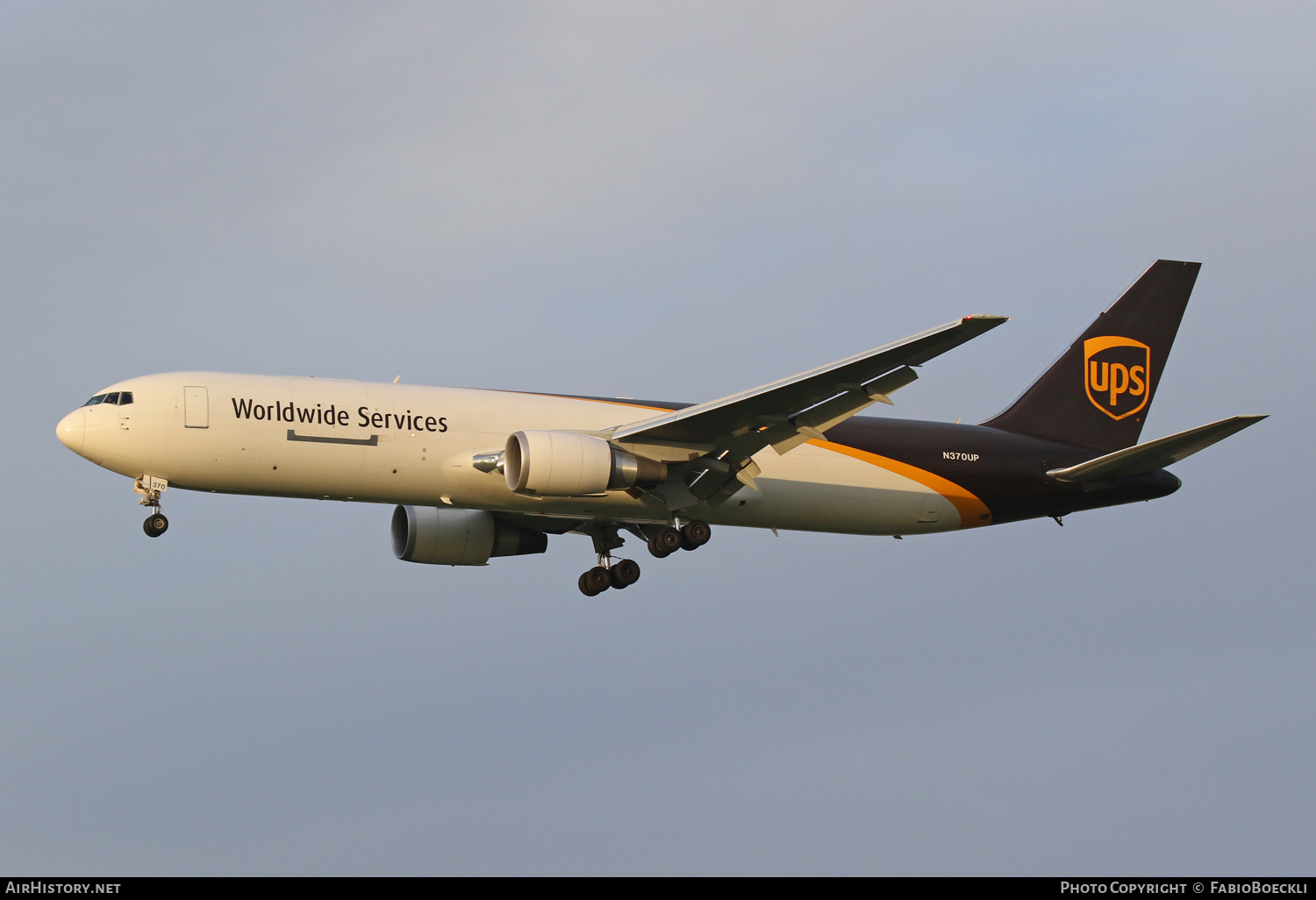 Aircraft Photo of N370UP | Boeing 767-34AF/ER | United Parcel Service - UPS | AirHistory.net #544678