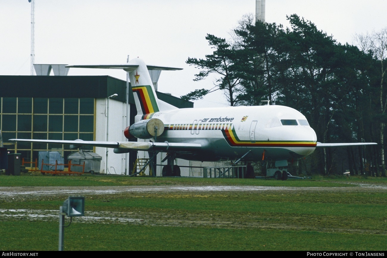 Aircraft Photo of PH-EXZ | Fokker F28-4000 Fellowship | Air Zimbabwe | AirHistory.net #544682