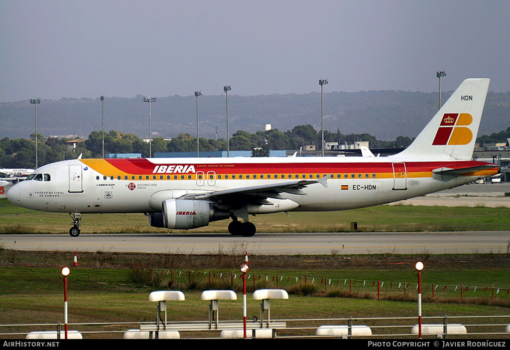 Aircraft Photo of EC-HDN | Airbus A320-214 | Iberia | AirHistory.net #544693