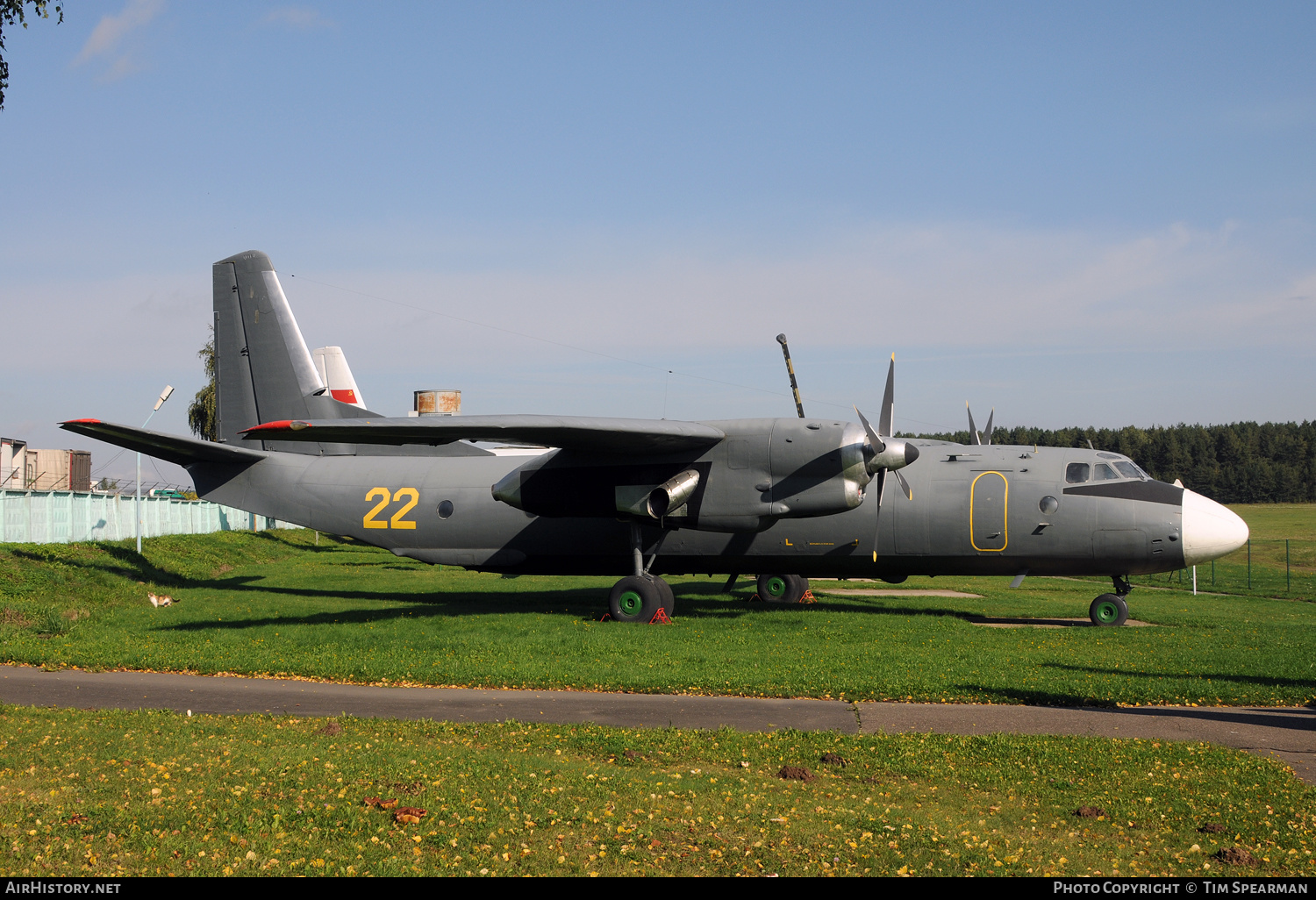 Aircraft Photo of 22 yellow | Antonov An-26LL | Belarus - Air Force | AirHistory.net #544697