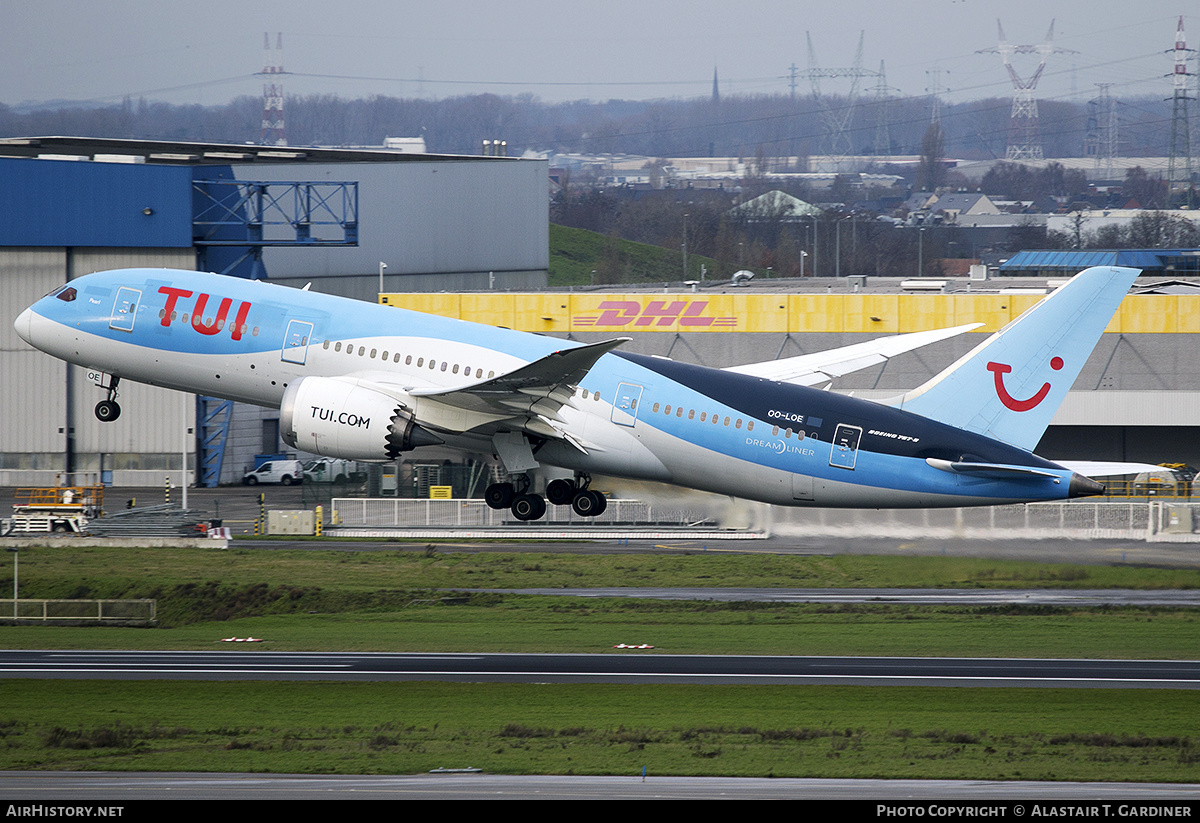 Aircraft Photo of OO-LOE | Boeing 787-8 Dreamliner | TUI | AirHistory.net #544713