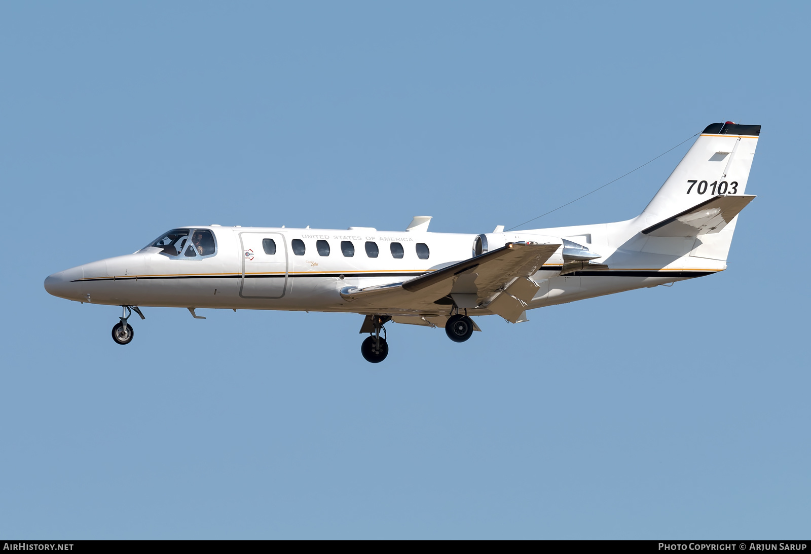 Aircraft Photo of 97-0103 / 70103 | Cessna UC-35A Citation Ultra (560) | USA - Army | AirHistory.net #544735