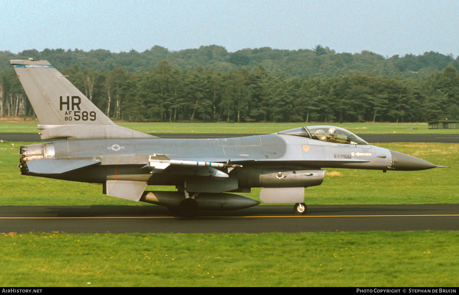Aircraft Photo of 80-0589 / AF80-589 | General Dynamics F-16A Fighting Falcon | USA - Air Force | AirHistory.net #544747