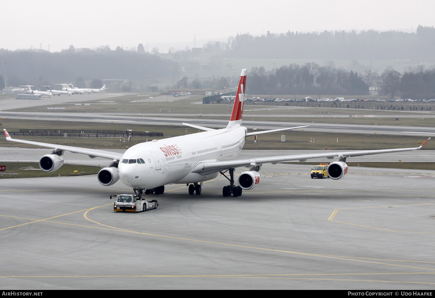 Aircraft Photo of HB-JME | Airbus A340-313X | Swiss International Air Lines | AirHistory.net #544761
