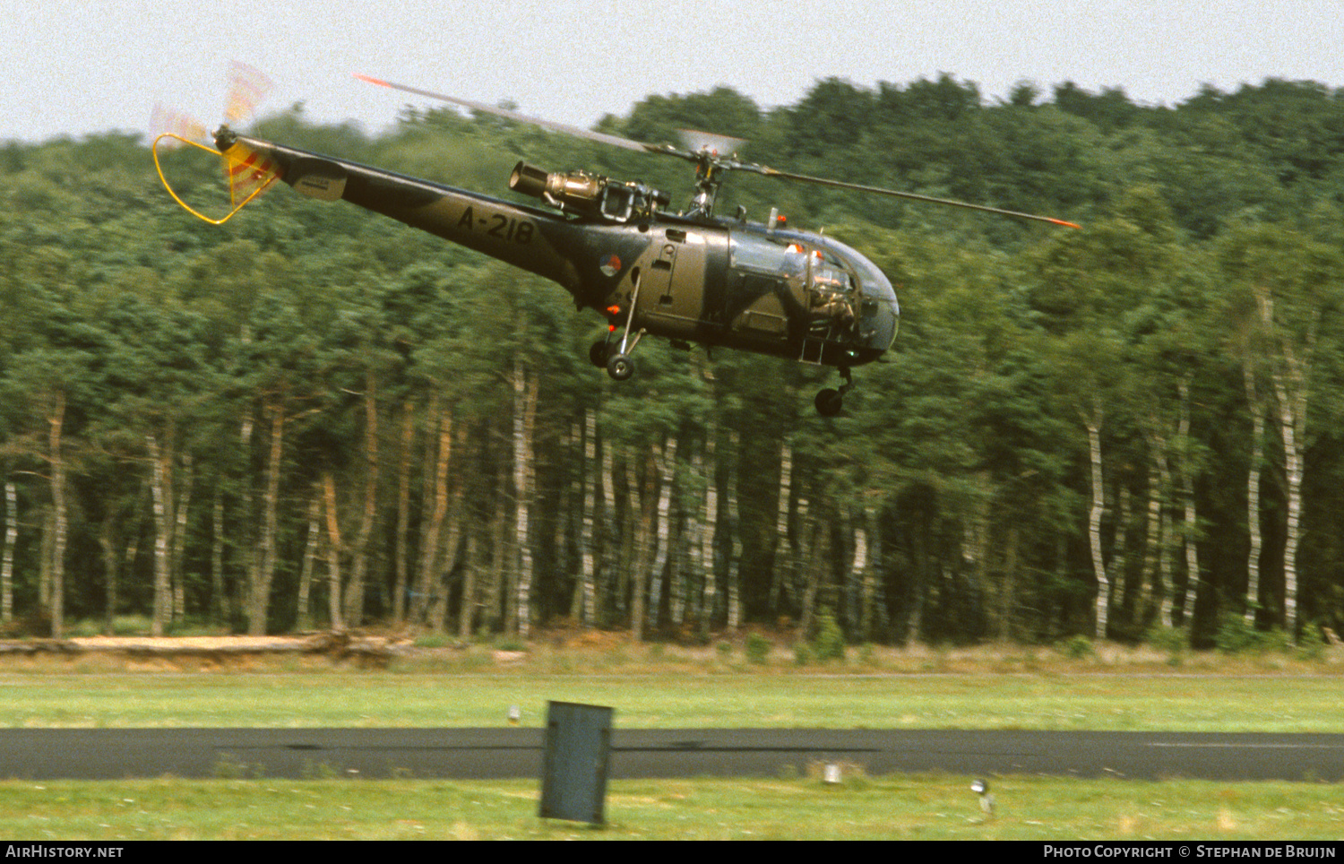 Aircraft Photo of A-218 | Sud SE-3160 Alouette III | Netherlands - Air Force | AirHistory.net #544763