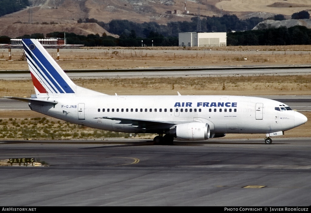 Aircraft Photo of F-GJNB | Boeing 737-528 | Air France | AirHistory.net #544767