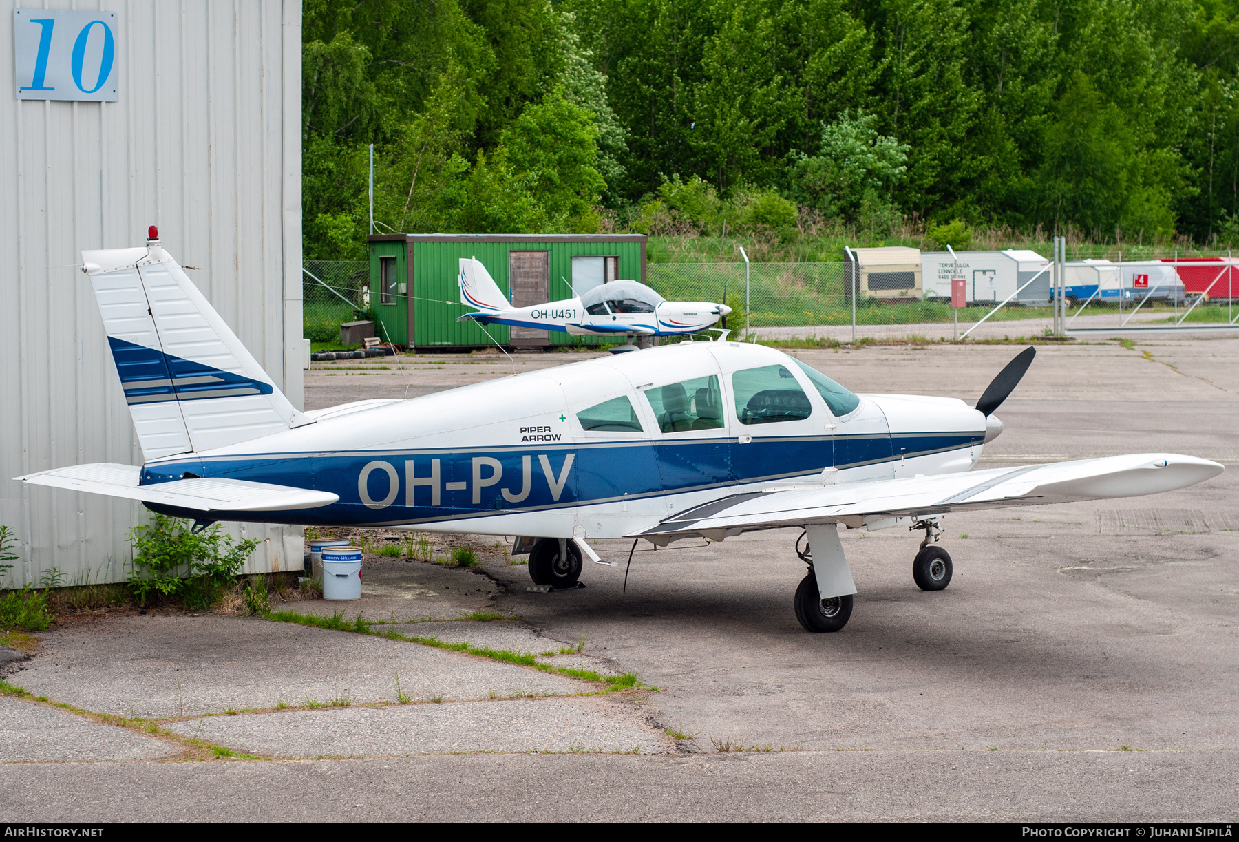 Aircraft Photo of OH-PJV | Piper PA-28R-200 Cherokee Arrow | AirHistory.net #544790