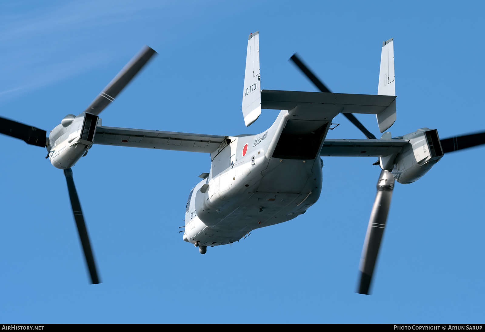 Aircraft Photo of 91701 | Bell-Boeing V-22B Osprey | Japan - Army | AirHistory.net #544793