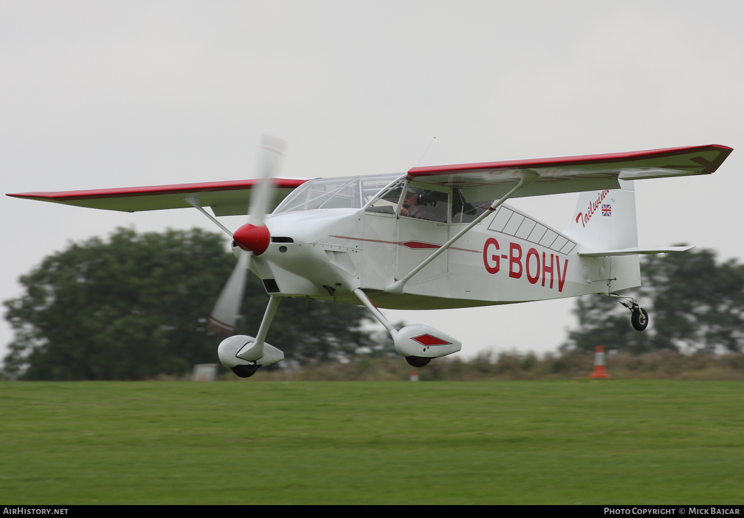 Aircraft Photo of G-BOHV | Wittman W-8 Tailwind | AirHistory.net #544819