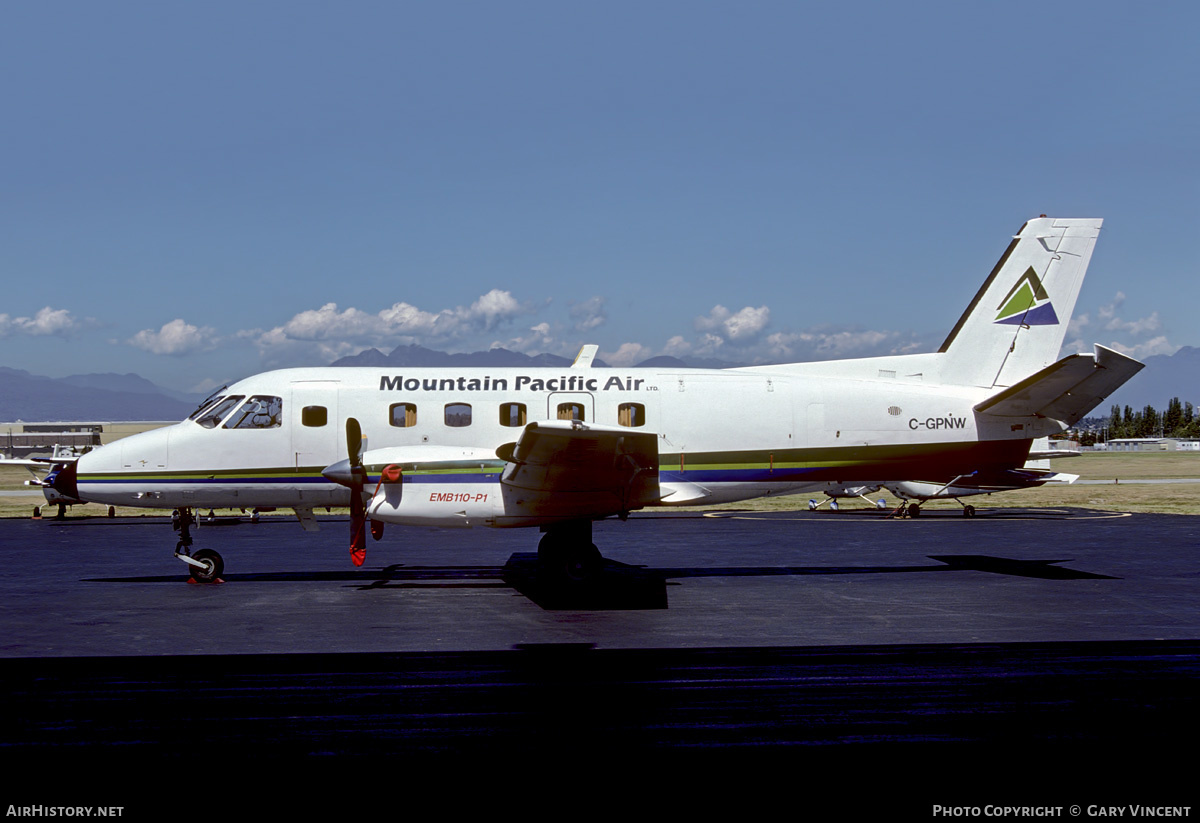 Aircraft Photo of C-GPNW | Embraer EMB-110P1A Bandeirante | Mountain Pacific Air | AirHistory.net #544821