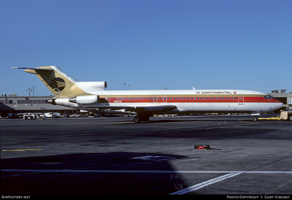 Aircraft Photo of N88712 | Boeing 727-224/Adv | Continental Airlines | AirHistory.net #544822