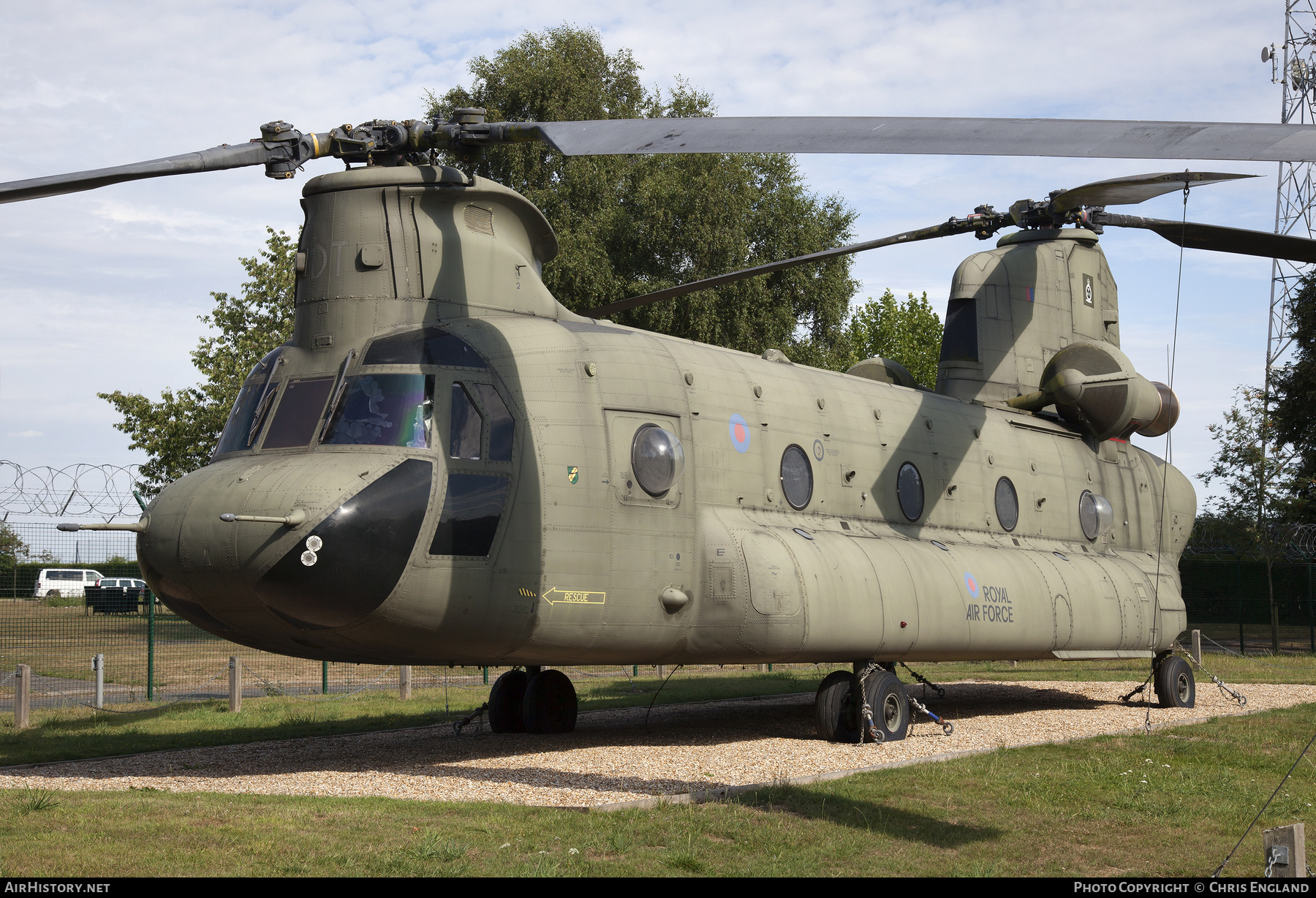 Aircraft Photo of 03-08003 | Boeing Vertol YCH-47F Chinook | UK - Air Force | AirHistory.net #544828