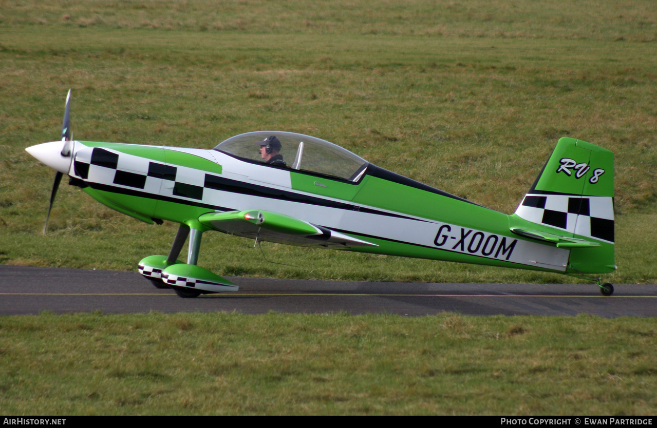 Aircraft Photo of G-XOOM | Van's RV-8 | AirHistory.net #544836