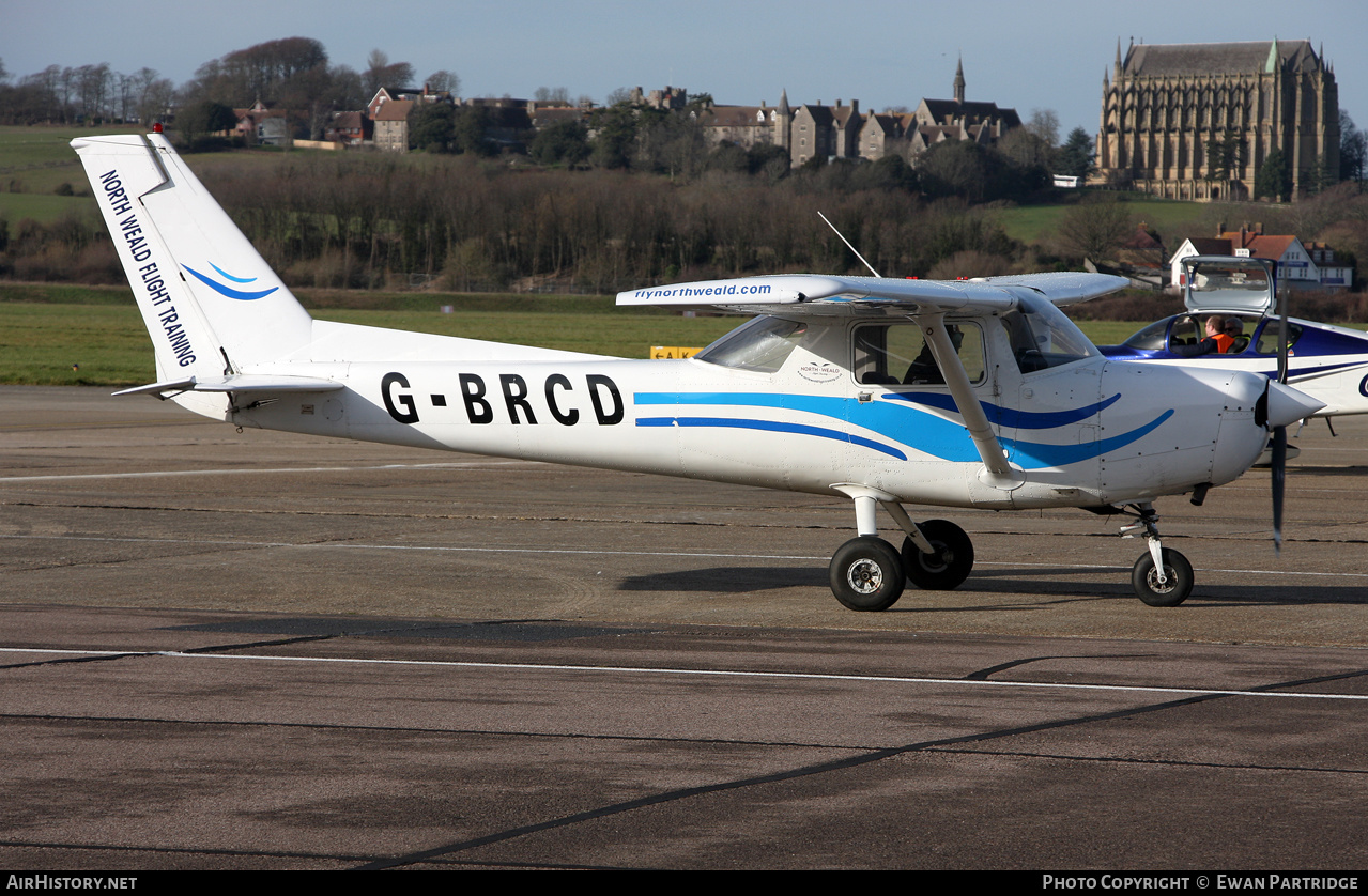 Aircraft Photo of G-BRCD | Cessna A152 Aerobat | North Weald Flight Training | AirHistory.net #544838