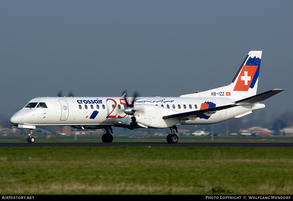 Aircraft Photo of HB-IZZ | Saab 2000 | Crossair | AirHistory.net #544846