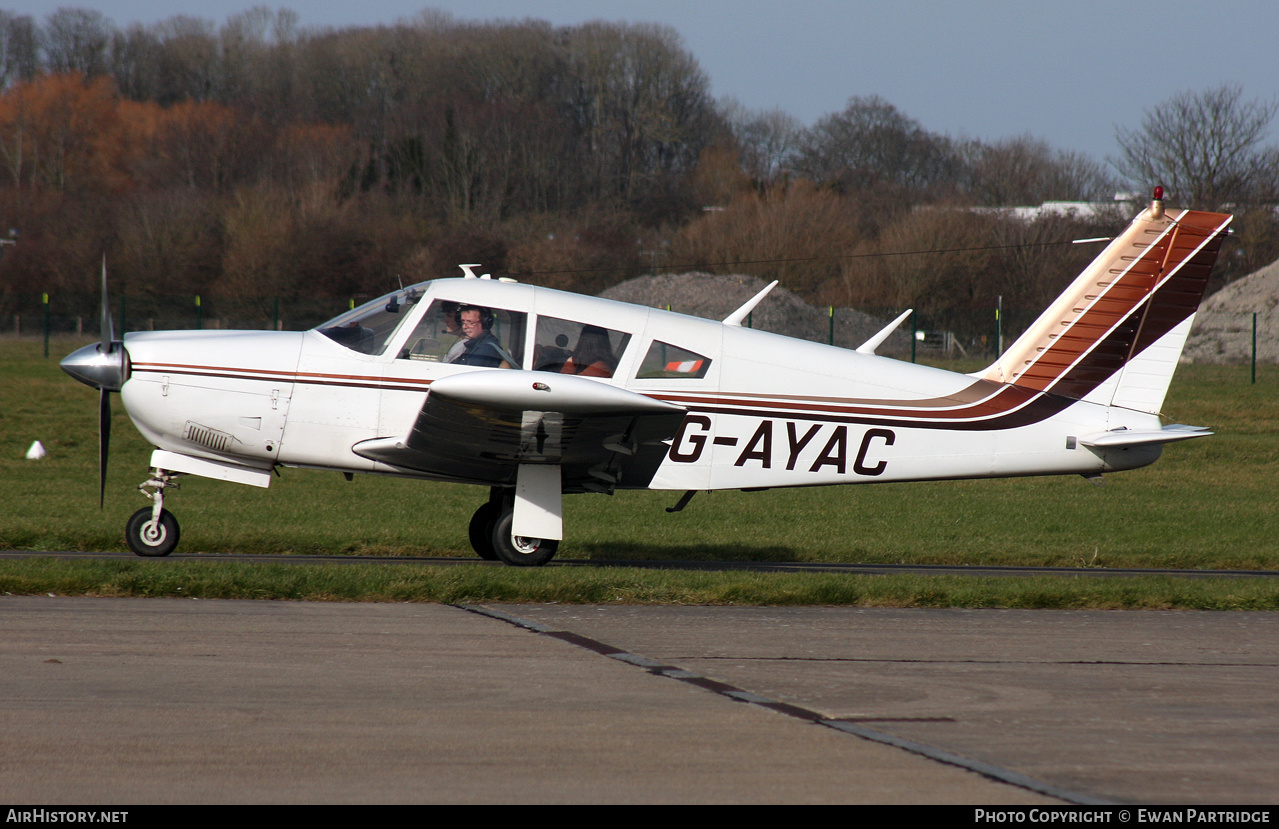 Aircraft Photo of G-AYAC | Piper PA-28R-200 Cherokee Arrow | AirHistory.net #544847