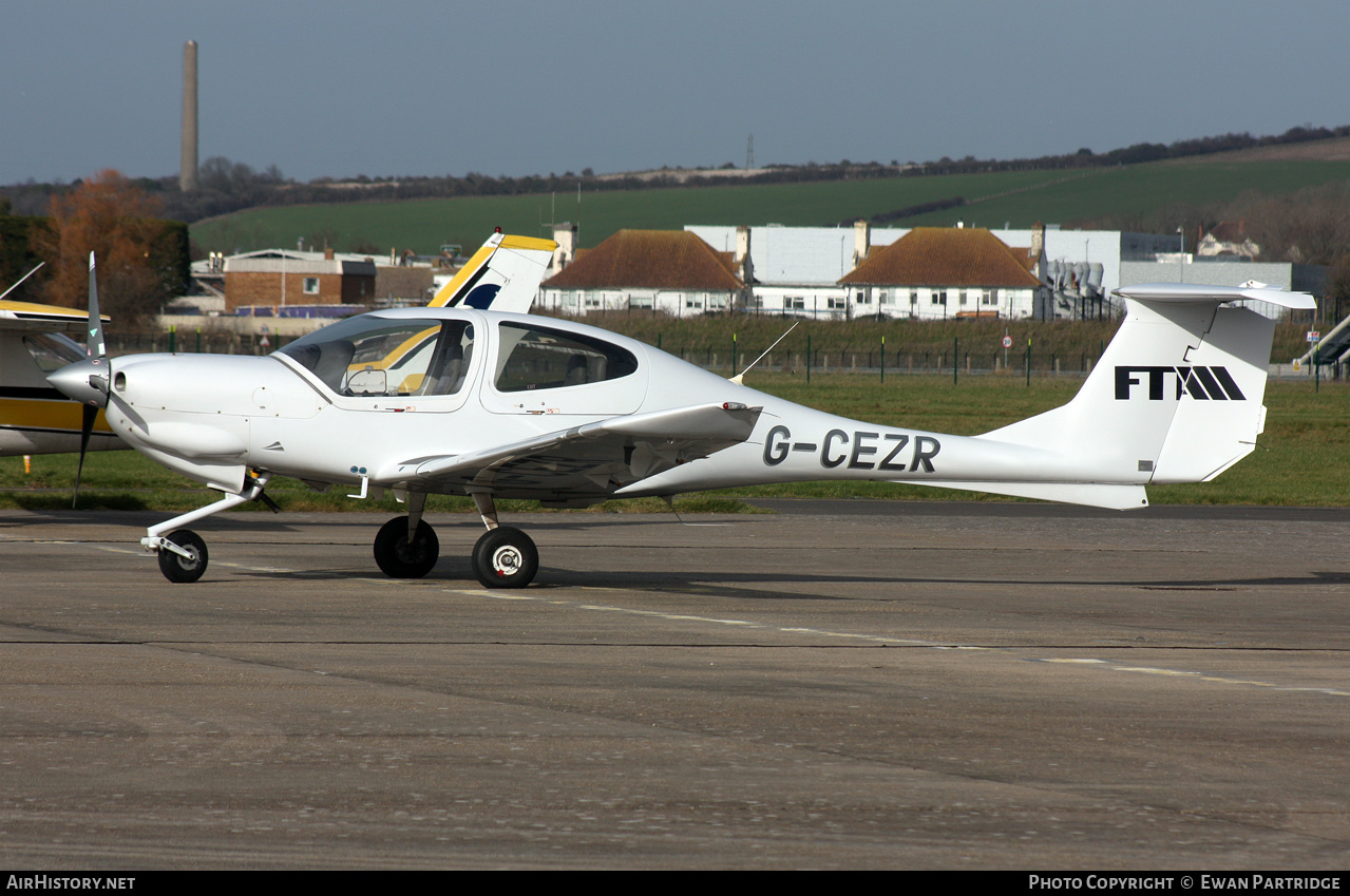 Aircraft Photo of G-CEZR | Diamond DA40D Diamond Star TDI | FTA Global - Flying Time Aviation | AirHistory.net #544851