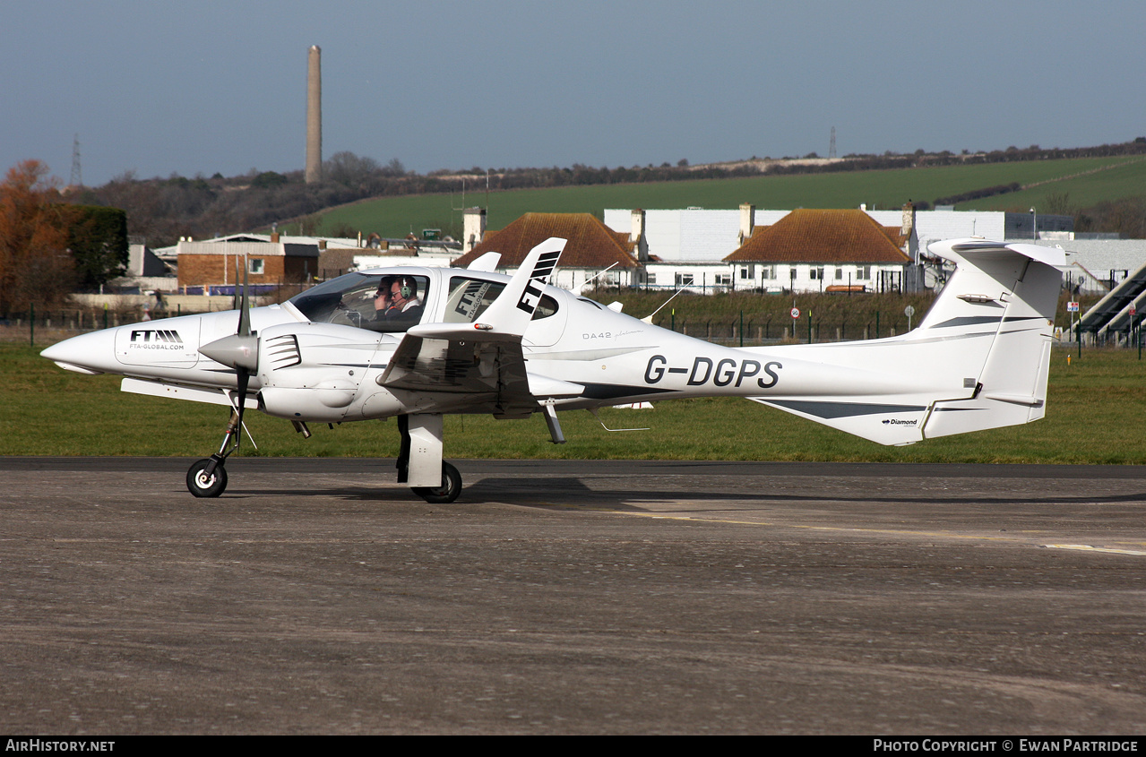 Aircraft Photo of G-DGPS | Diamond DA42 Twin Star | FTA Global - Flying Time Aviation | AirHistory.net #544857