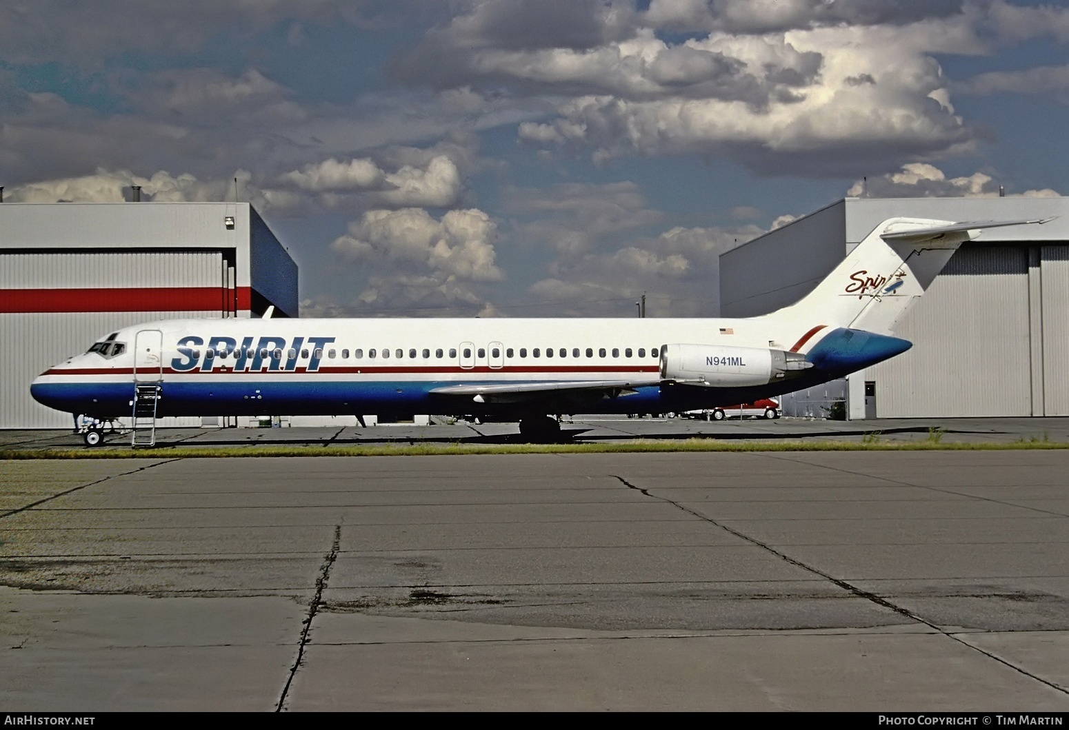 Aircraft Photo of N941ML | McDonnell Douglas DC-9-32 | Spirit Airlines | AirHistory.net #544873