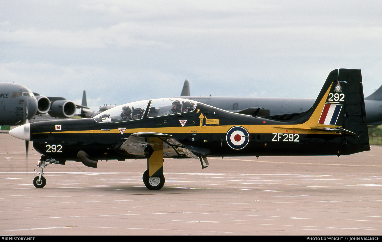 Aircraft Photo of ZF292 | Short S-312 Tucano T1 | UK - Air Force | AirHistory.net #544889