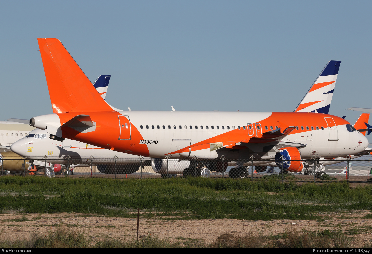 Aircraft Photo of N3304U | Airbus A319-111 | AirHistory.net #544909