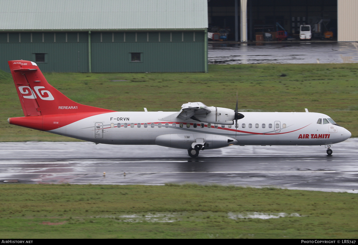 Aircraft Photo of F-ORVN | ATR ATR-72-600 (ATR-72-212A) | Air Tahiti | AirHistory.net #544931