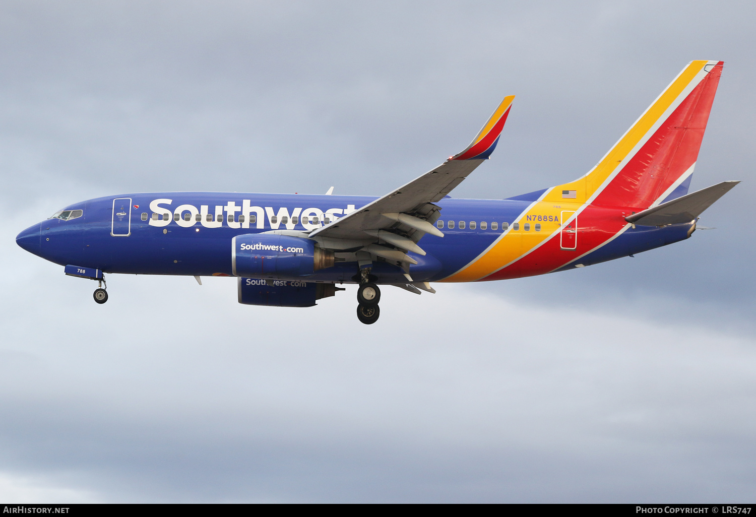 Aircraft Photo of N788SA | Boeing 737-7H4 | Southwest Airlines | AirHistory.net #544933