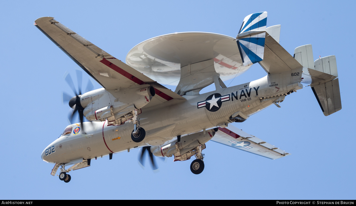 Aircraft Photo of 168598 | Northrop Grumman E-2D Hawkeye | USA - Navy | AirHistory.net #544934