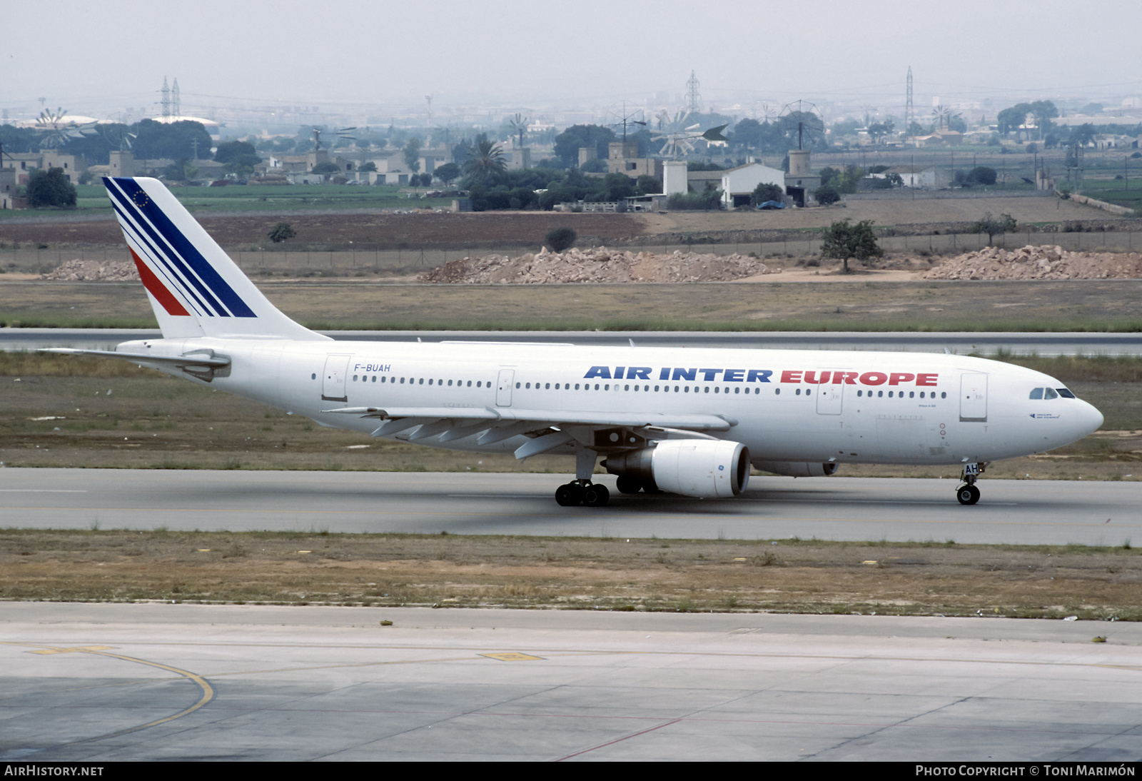 Aircraft Photo of F-BUAH | Airbus A300B2-1C | Air Inter Europe | AirHistory.net #544941
