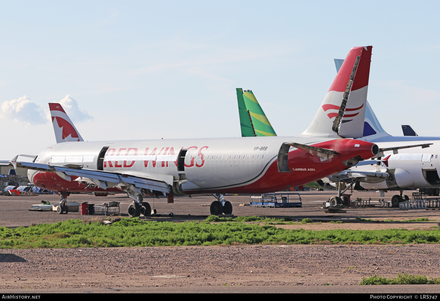 Aircraft Photo of VP-BRB | Airbus A321-231 | Red Wings | AirHistory.net #544947