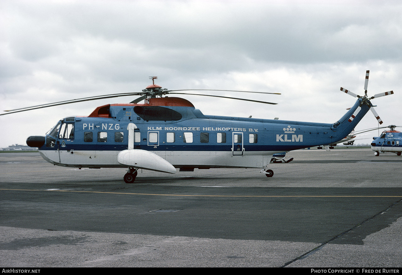 Aircraft Photo of PH-NZG | Sikorsky S-61N MkII | KLM Noordzee Helikopters | AirHistory.net #544963