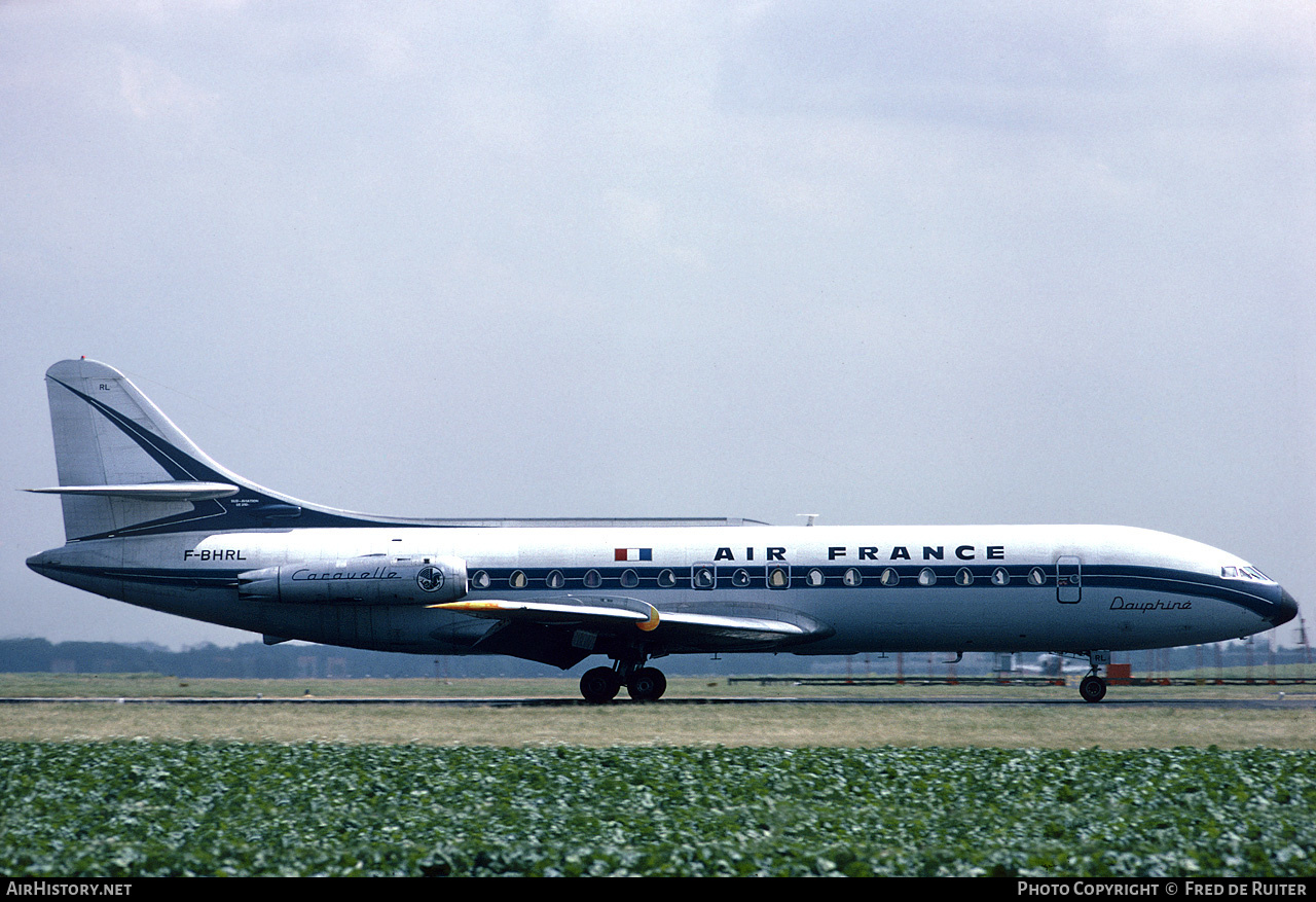 Aircraft Photo of F-BHRL | Sud SE-210 Caravelle III | Air France | AirHistory.net #544979