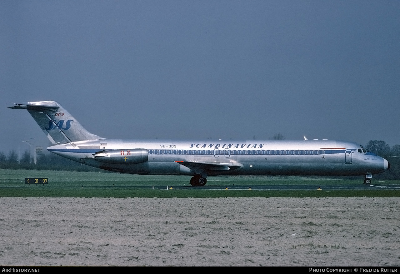 Aircraft Photo of SE-DDS | McDonnell Douglas DC-9-41 | Scandinavian Airlines - SAS | AirHistory.net #544983