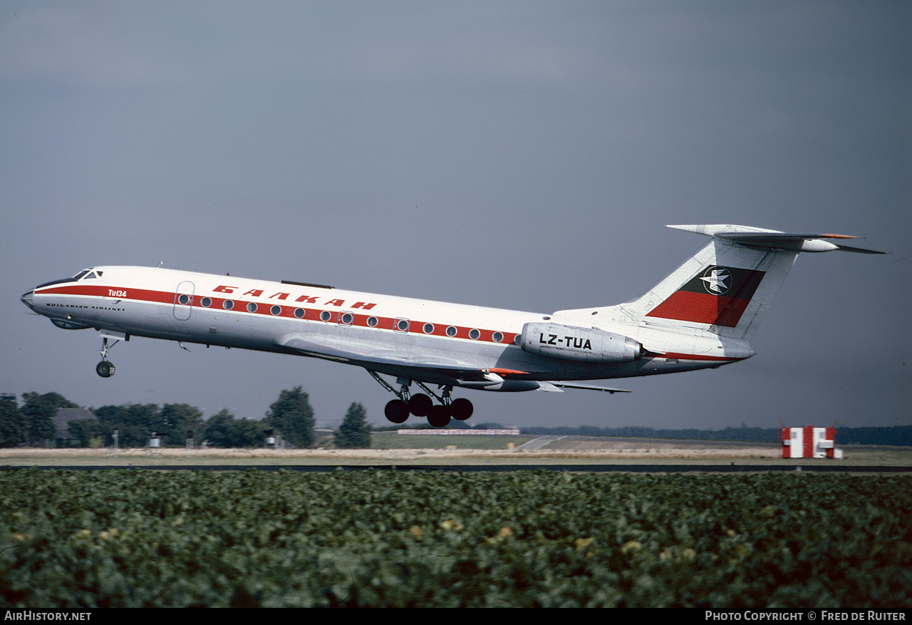 Aircraft Photo of LZ-TUA | Tupolev Tu-134 | Balkan - Bulgarian Airlines | AirHistory.net #545001