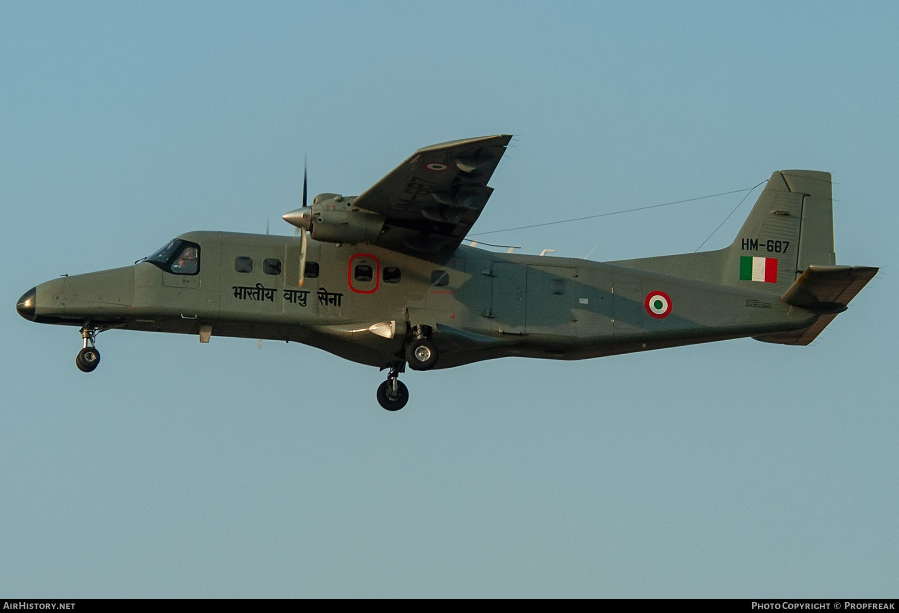 Aircraft Photo of HM-687 | Dornier 228-101 | India - Air Force | AirHistory.net #545006
