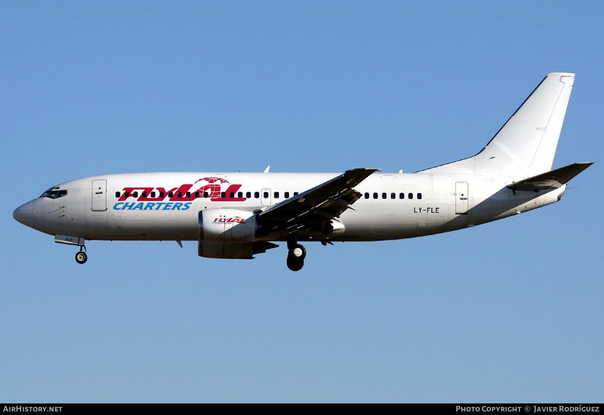 Aircraft Photo of LY-FLC | Boeing 737-31S | FlyLAL Charters | AirHistory.net #545046