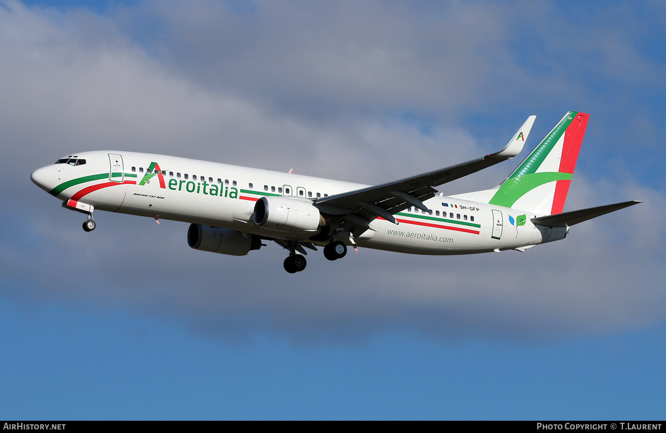 Aircraft Photo of 9H-GFP | Boeing 737-89L | Aeroitalia | AirHistory.net #545050