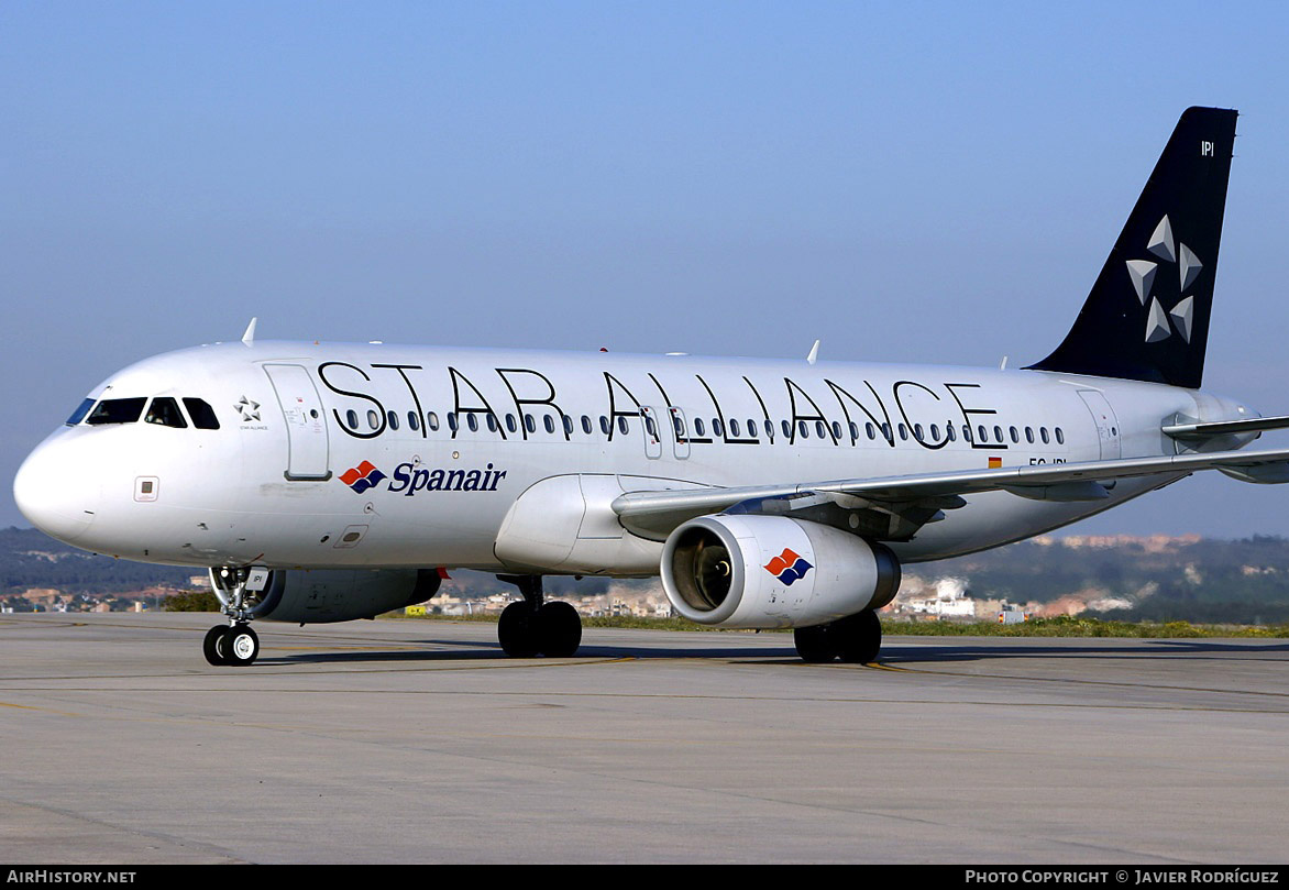 Aircraft Photo of EC-IPI | Airbus A320-232 | Spanair | AirHistory.net #545072