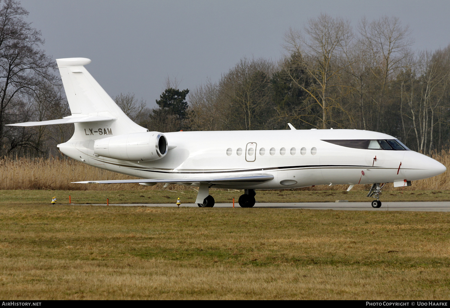 Aircraft Photo of LX-SAM | Dassault Falcon 2000 | AirHistory.net #545076