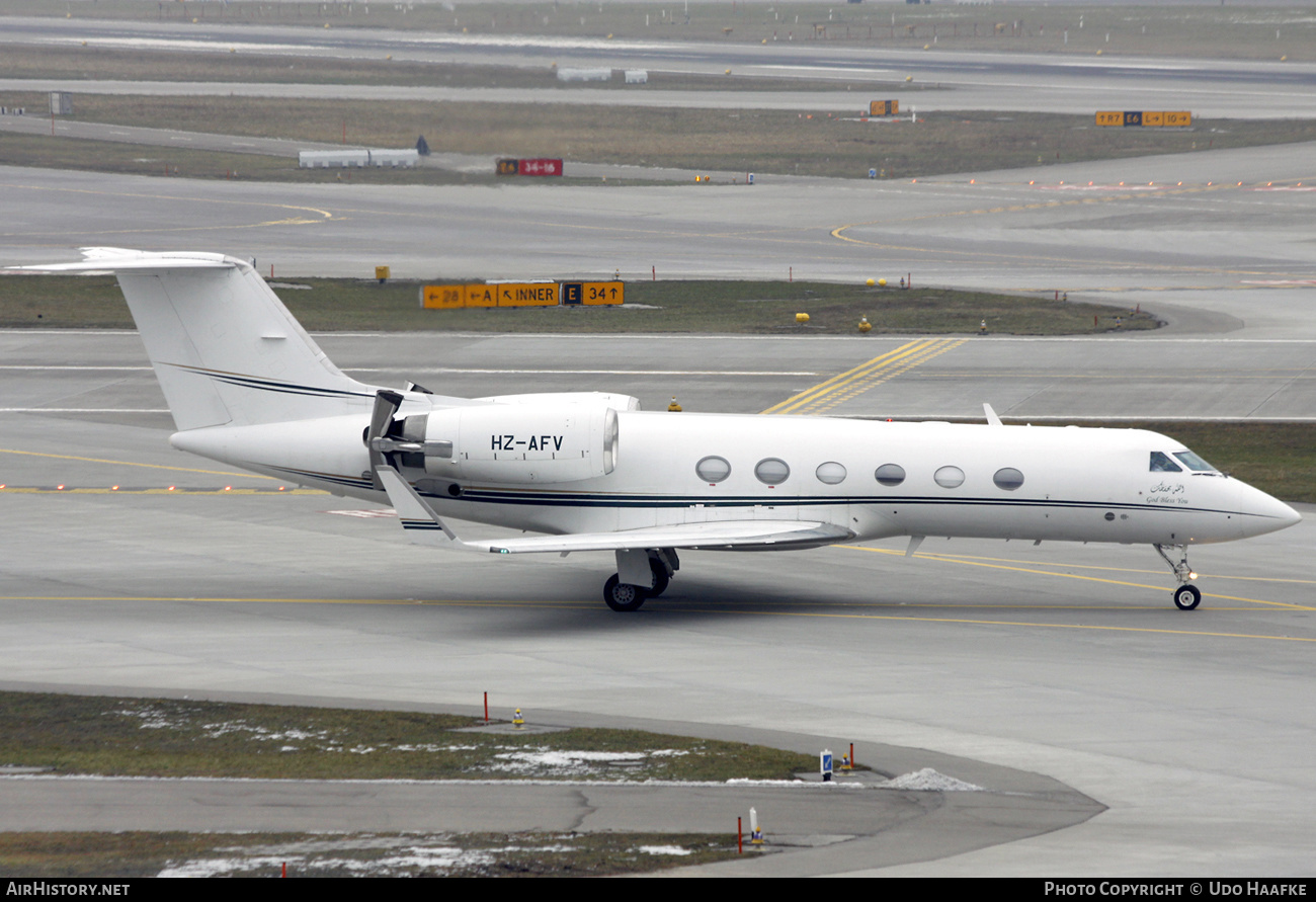 Aircraft Photo of HZ-AFV | Gulfstream Aerospace G-IV Gulfstream IV | Saudia - Saudi Arabian Airlines | AirHistory.net #545088