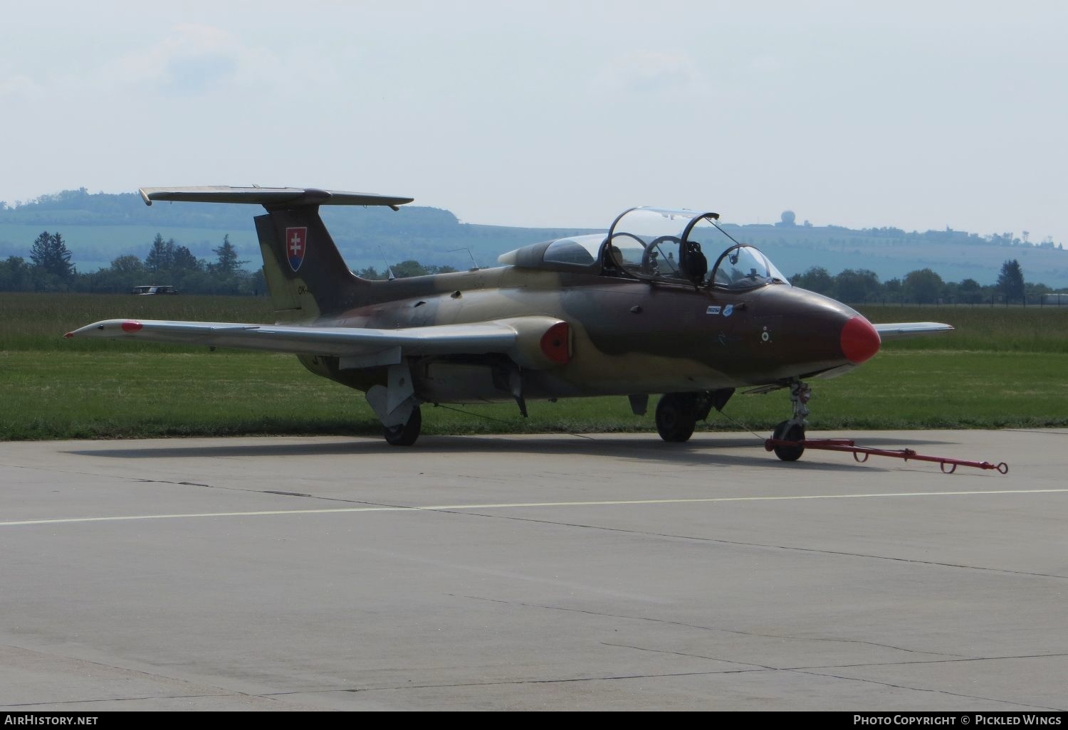 Aircraft Photo of OK-AJW | Aero L-29 Delfin | Blue Sky Service | Slovakia - Air Force | AirHistory.net #545093